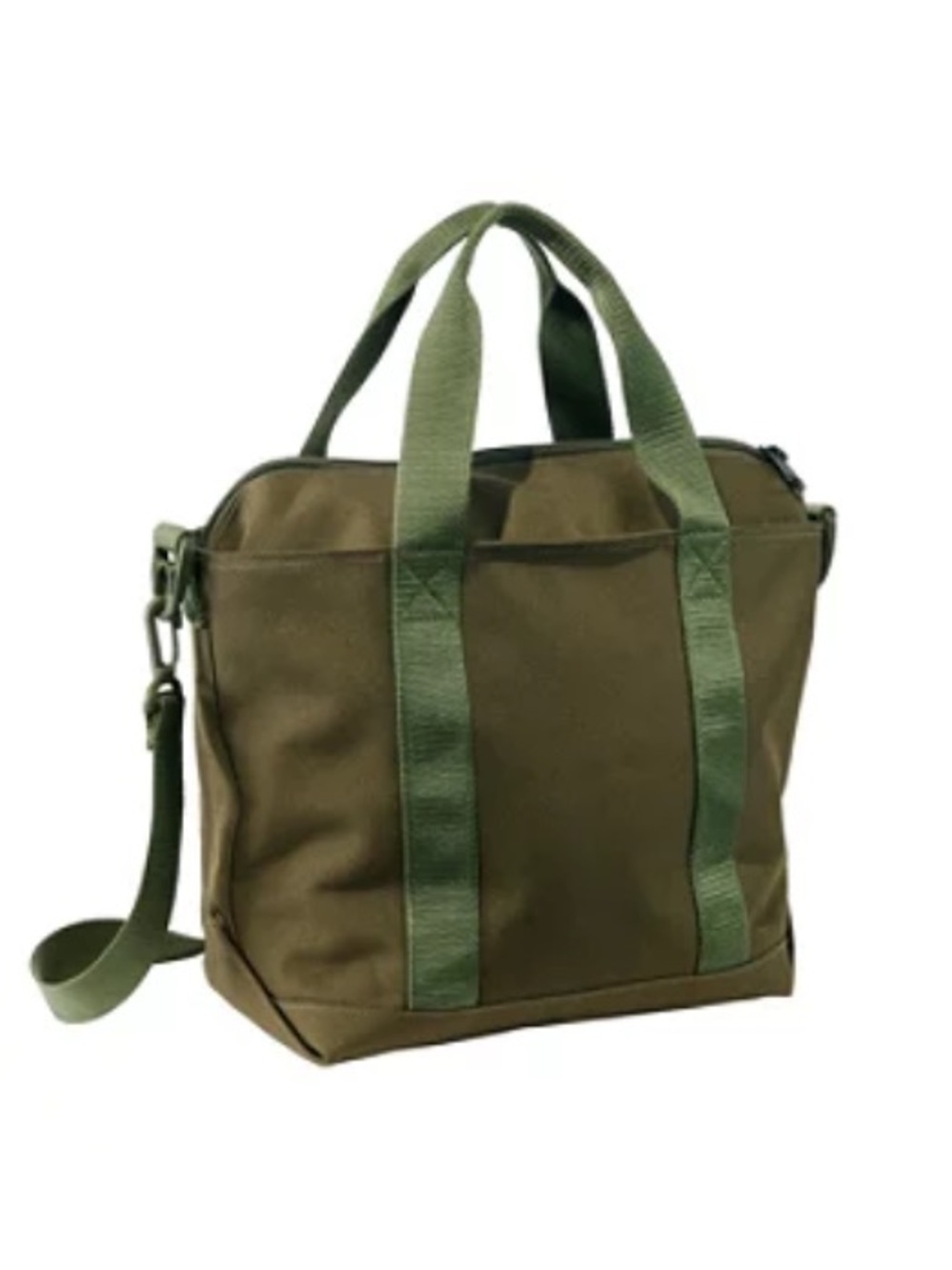 NWOT L.L. Bean LARGE Zip Hunter's Tote Bag With Strap - Picture 1 of 12